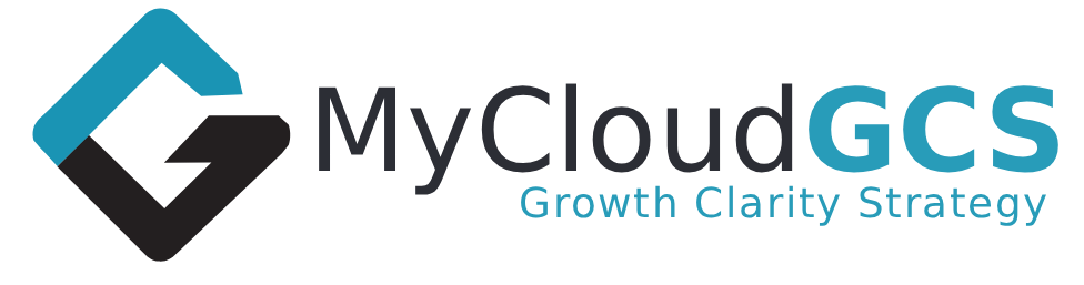 A logo with 'Growth' in blue text.